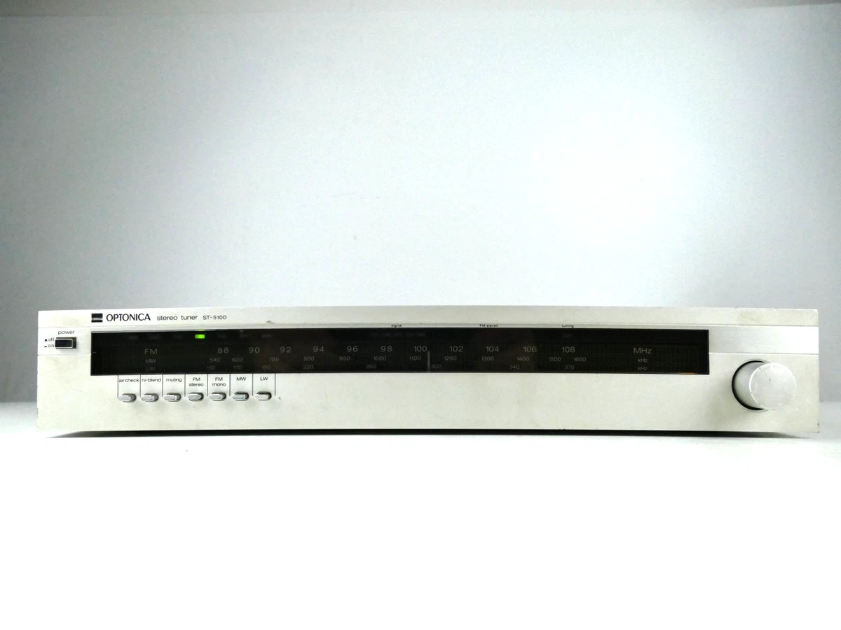 Receptor sintonizador de 3 bandas Sharp Optonica ST-5100H AM LW FM estéreo Hi-6612