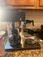 12-Cup Commercial Coffee Maker, Pour Over Drip Coffee Maker Brewer with 3 Low...