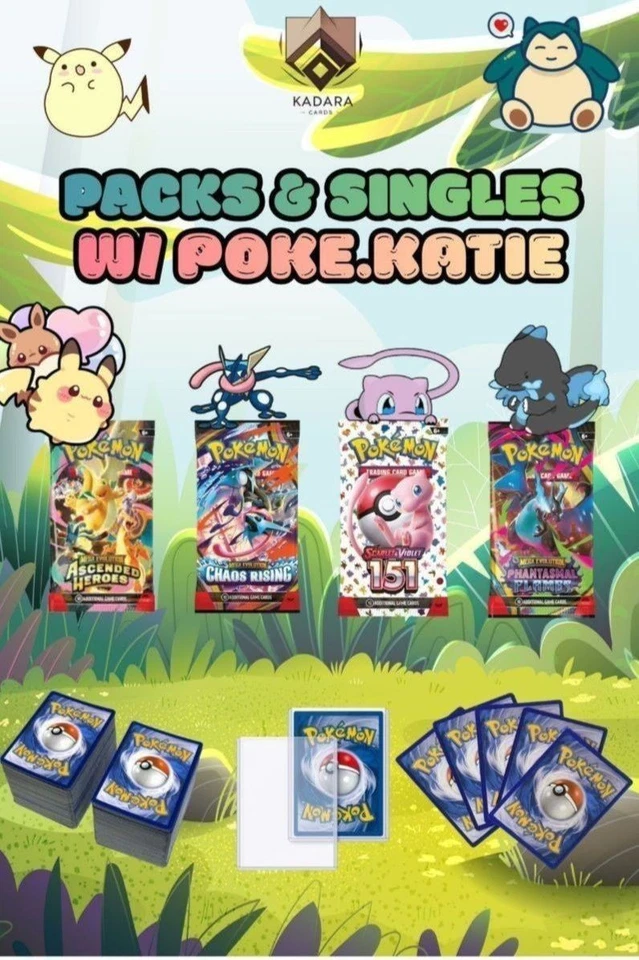 Packs & Singles :) w/ poke.katie 6.11 #1
