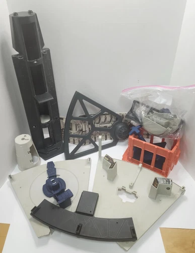 Vintage Star Wars Death Star Space Station Playset 1978 Incomplete Kenner Toys