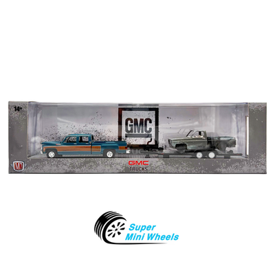 M2 Machines 1:64 1973 GMC 3500 & 1973 Chevrolet Cheyenne Super 10