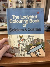 Vintage UK The Ladybird of Soldiers & Castles England Colouring Book