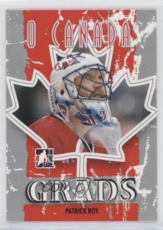 2007-08 ITG O Canada Grads Patrick Roy #74 HOF 5ui