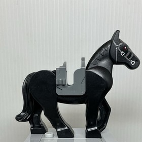 LEGO Animal Lord of the Rings 10352 Black Ringwraith Horse Minifigure 9472 79007