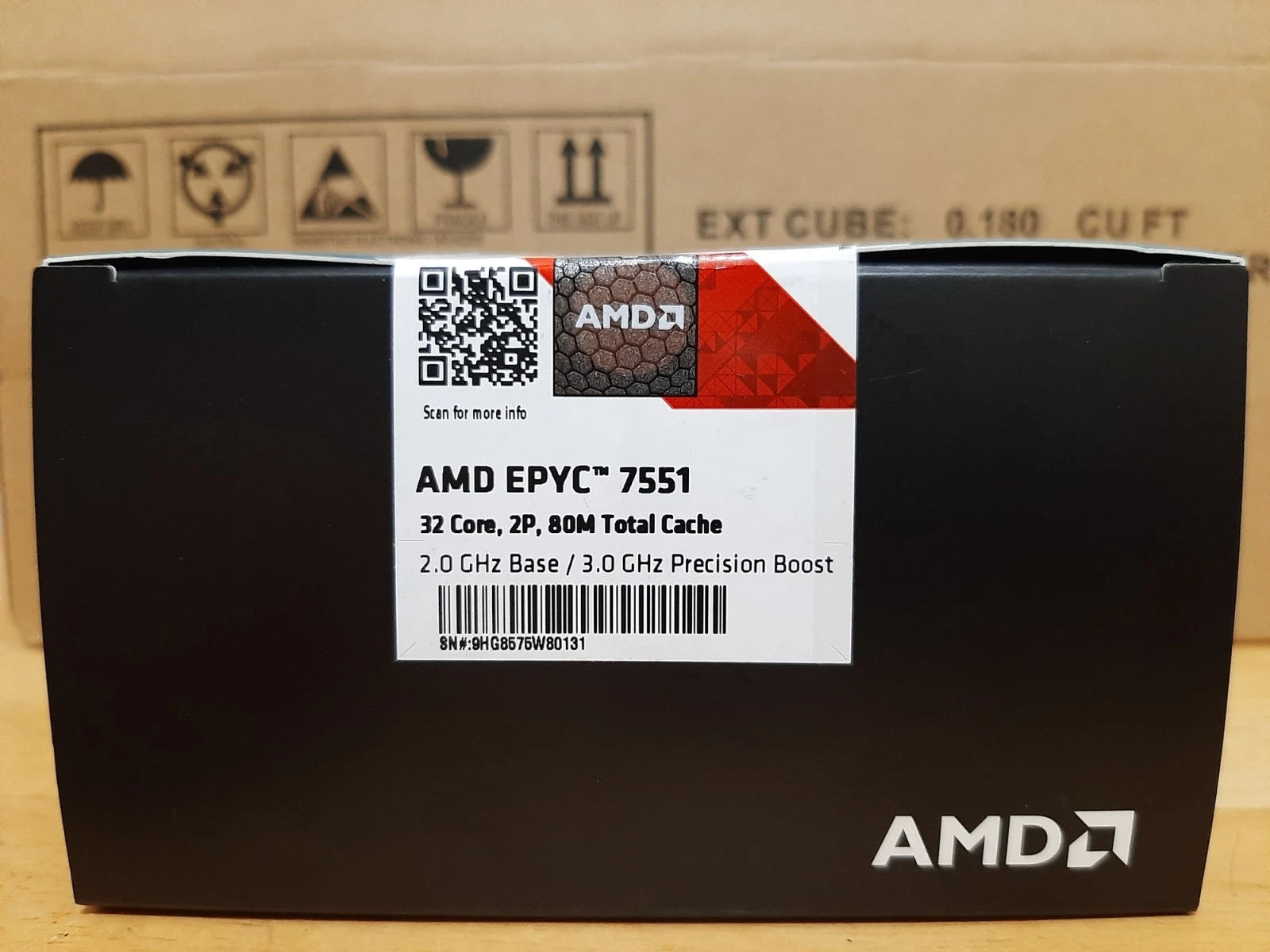 AMD EPYC 7551 32-Core Server CPU — New & Sealed (Unlocked) — photo 4