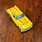 Hot Wheels '57 T-Bird Yellow Ford Thunderbird 1977 Vintage Hong Kong Diecast