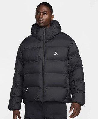 Nike ACG Lunar Lake PrimaLoft Jacket Black Summit White FV8909-010 Men's Size M