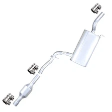 Direct fit Resonator Muffler Kit fits: 2012-2014 Volkswagen Passat 2.5L SULEV