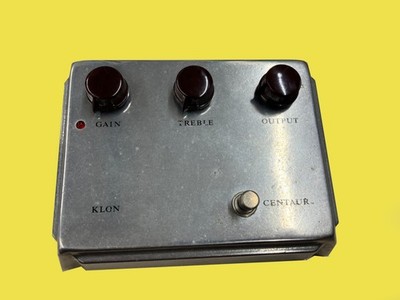 Klon Centaur Silver Professional Overdrive Effects pedal