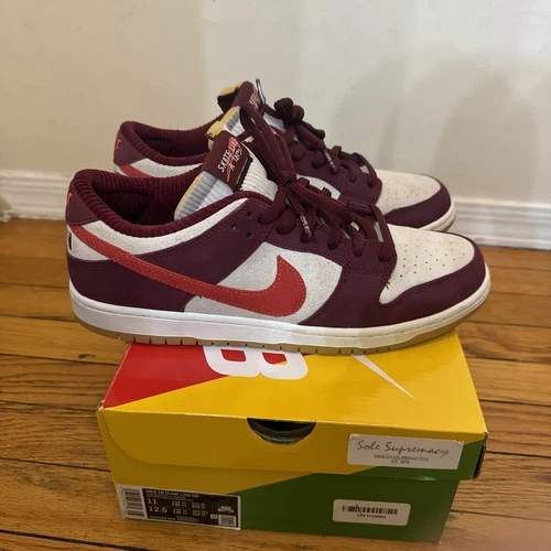 Size 11 - Nike Skate Like a Girl x Dunk SB Low White - PREOWNED