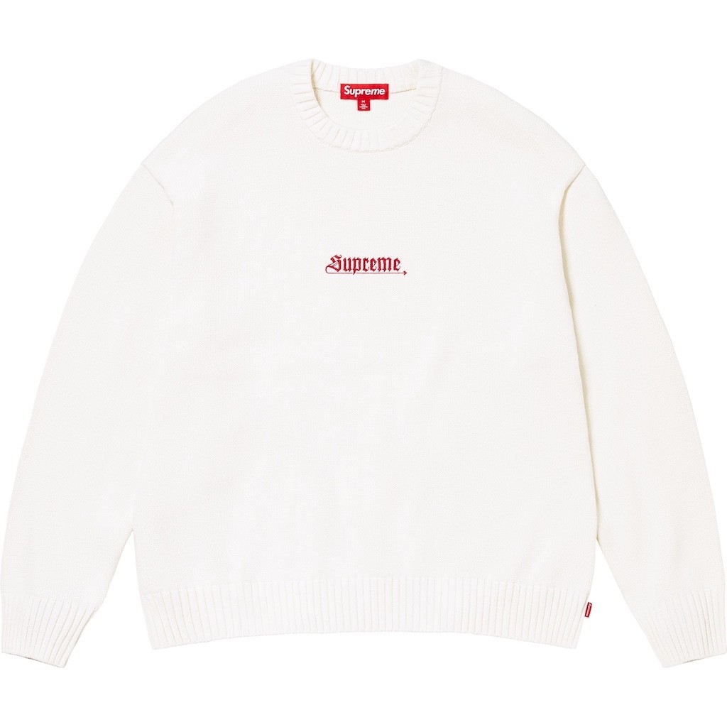 Supreme 24SS old english sweater 【公式通販】