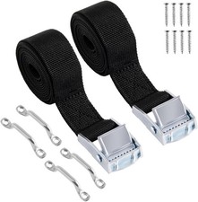 1" x 4ft Battery Tie Down Straps for Boats,Battery Hold x 1 inch, 2 PCS