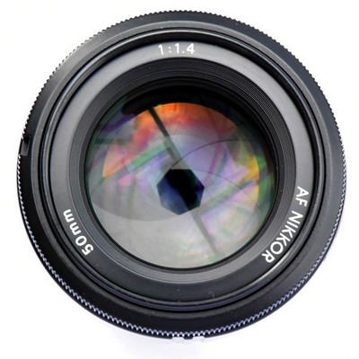 Nikon Nikkor 50mm f1.4 AF Autofokus Objektiv neuwertig - getestet siehe Testbilder
