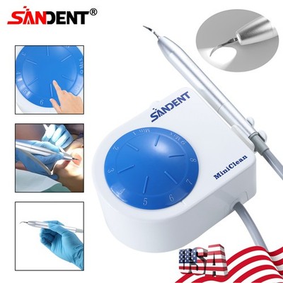 LED Dental Ultrasonic Piezo Scaler Handpiece 5 Tips Fit EMS Cavitron VRN