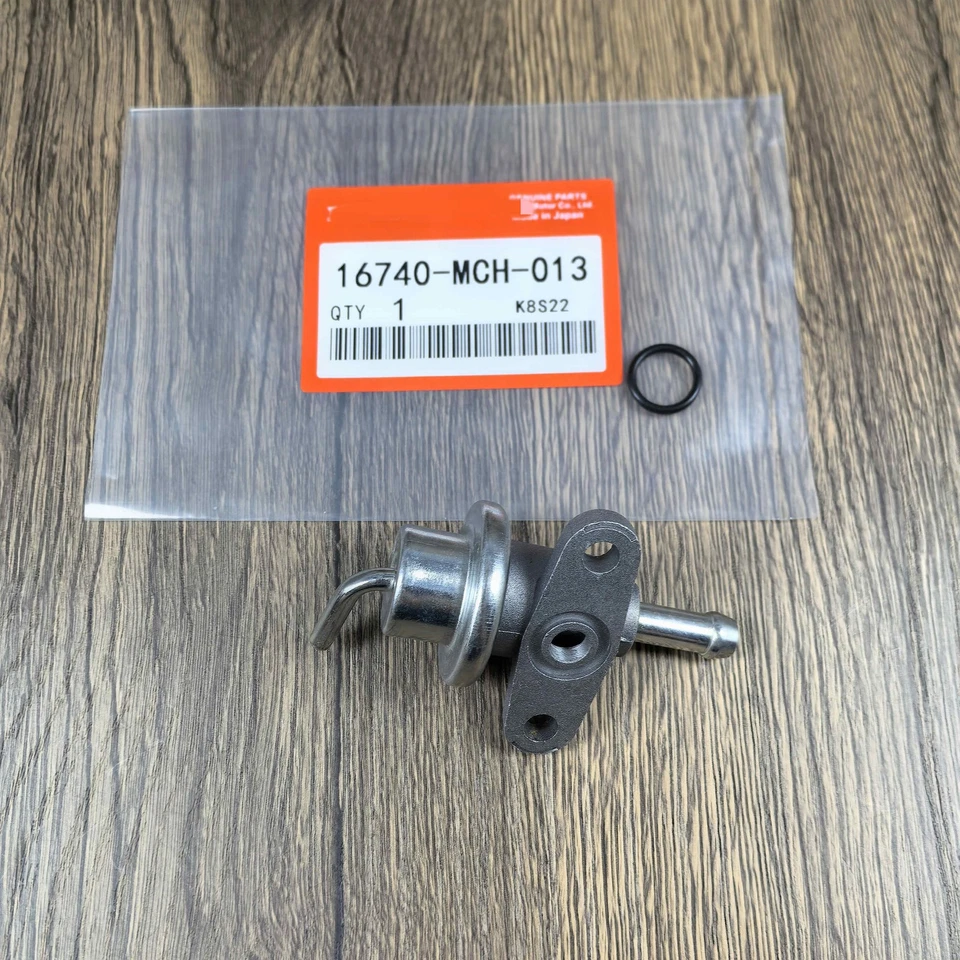 OEM 16740-MCH-013 Fuel Pressure Regulator Fits For Honda VTX1800 Cruiser Bikes Foto 2 de 4