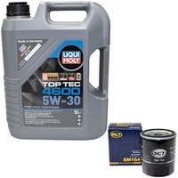 MotoröL Set 5W-30 5 Liter + ÖLfilter FüR Austin Montego Land Rover Lotus Rover