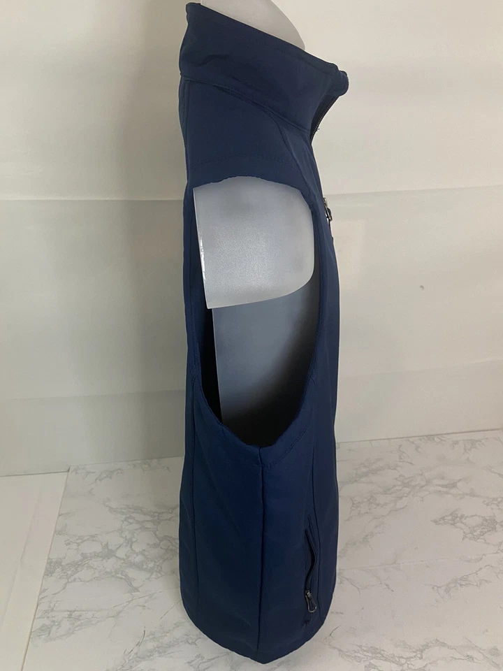 Port Authority River Systems Vest Mens Size M Full Zip Blue Fleece Lined S1 - Image 4 of 4