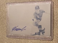 KELLUM CLARK 2019 Leaf Perfect Game Cyan Print Plate AUTO #1/1 Mississippi State