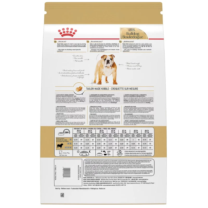 Royal Canin Breed Health Nutrition Bulldog Adult Dry Dog Food, 17LB - Image 3 of 4