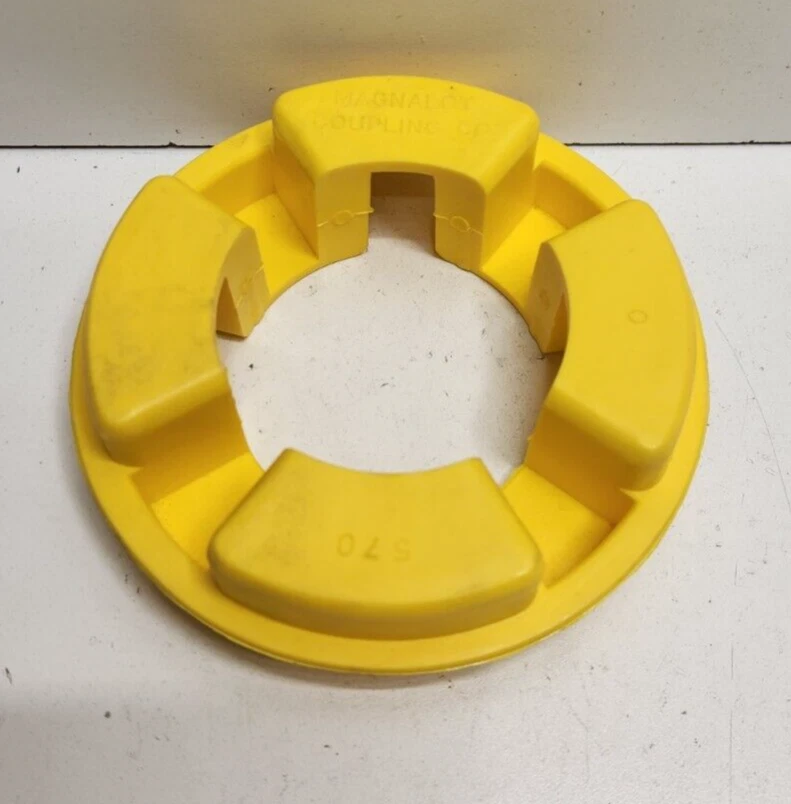 NEW OLD STOCK! MAGNALOY YELLOW NEOPRENE COUPLING INSERT M570U9 | eBay