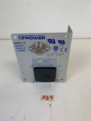New International Power IHB15-1.5 Power Supply 15VDC At 1.5 Amps *Fast Shipping*