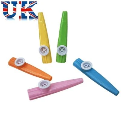 1/5/10PCS Kazoo British Musical Toy Colorful Musical Instruments Kids