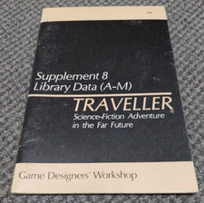 Traveller RPG - Supplement 8 - Library Data A-M - GDW 320