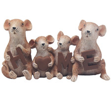 Mouse Home Figurine Ornament Leonardo A Mice Life Range Statue Boxed