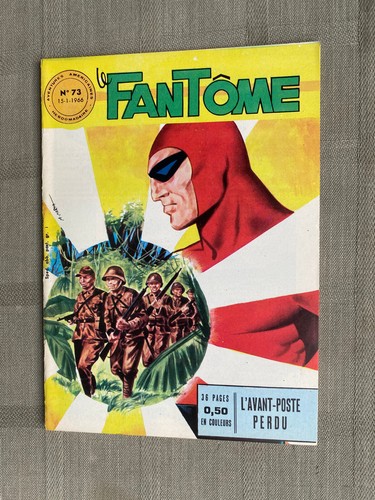 LE FANTÔME 1re SÉRIE N°73 L'AVANT-POSTE PERDU 1966 EN TRÈS BON ÉTAT - Photo 1/4