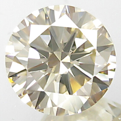 Natural Diamond 0.27ct Dazzling Best Golden Yellow Brilliant Round Diamond Cut!