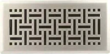 Hartford Ventilation Floor Register 4” X 10” - Decor Vent Cover for Home - Heavy
