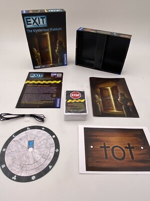EXIT: The Mysterious Museum At-Home Escape Room EXIT: The Game Kosmos New Cond. 