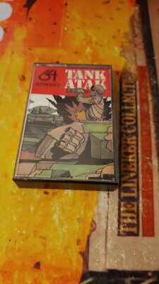 Tank Atak (Audiogenic 1985) Commodore 64 (Tape, Box, Manual) classic 8 bit works