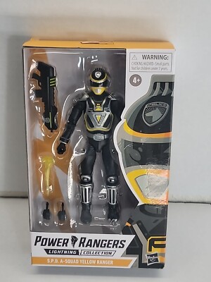 Power Rangers Lightning Collection SPD ASquad Yellow Ranger 6