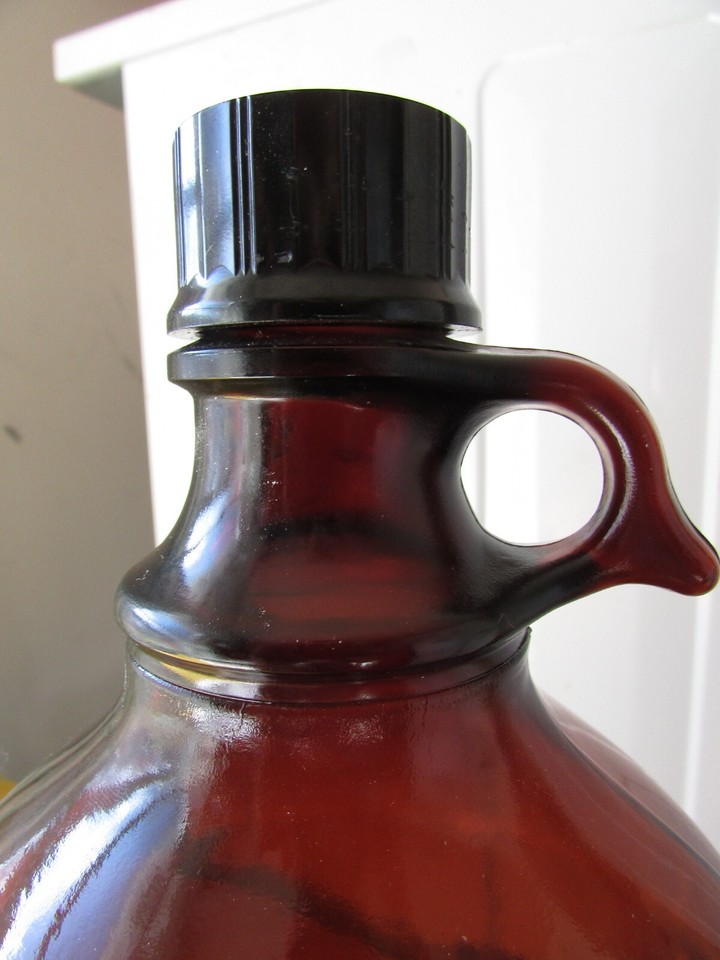 Rare 1960s ORIGINAL Upjohn ONE GALLON Jug CHERACOL Cough Syrup EMPTY