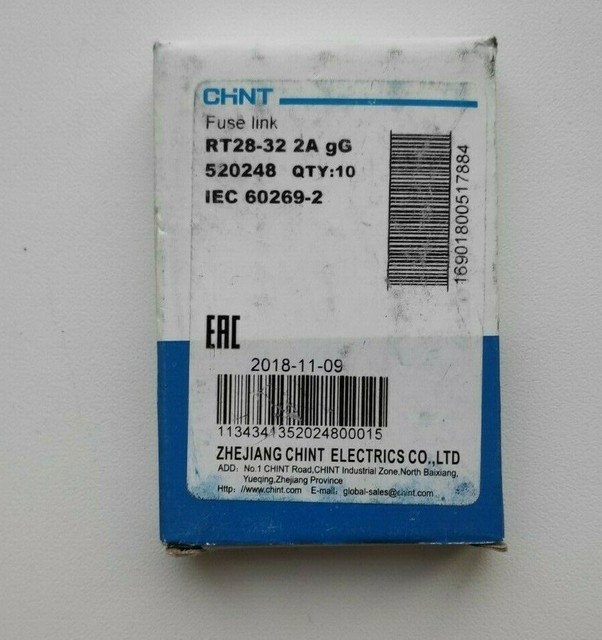 Предохранитель gg 10х38