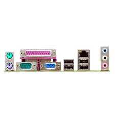 I/O Shield For ASUS P5KPL-AM EPU , P5G41T-M LX V2 ,P5G41C-M LX Backplate IO