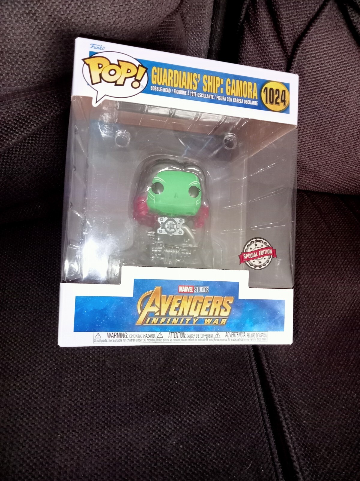 POP Gamora Avengers Infinity War 1024 figurine pop occasion Marvel vinyle rare Occaz'geek