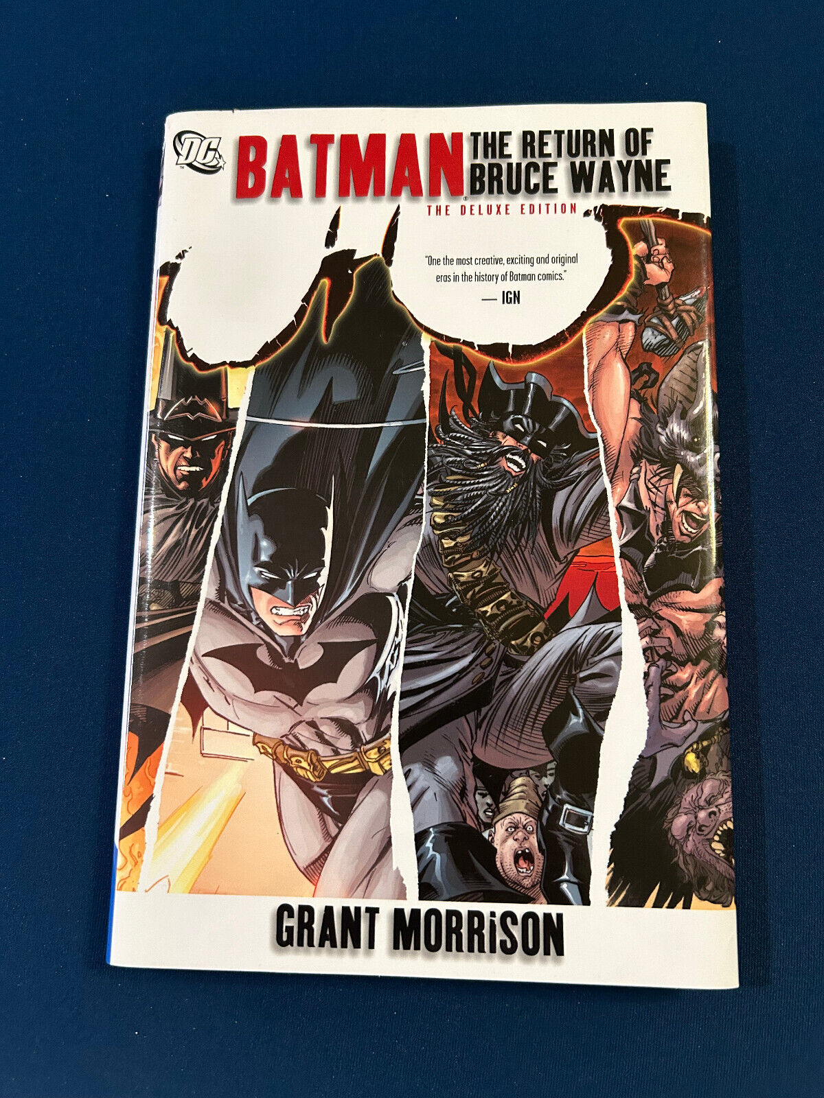 Batman: The Return of Bruce Wayne Deluxe Edition By Grant Morrison Hardcover