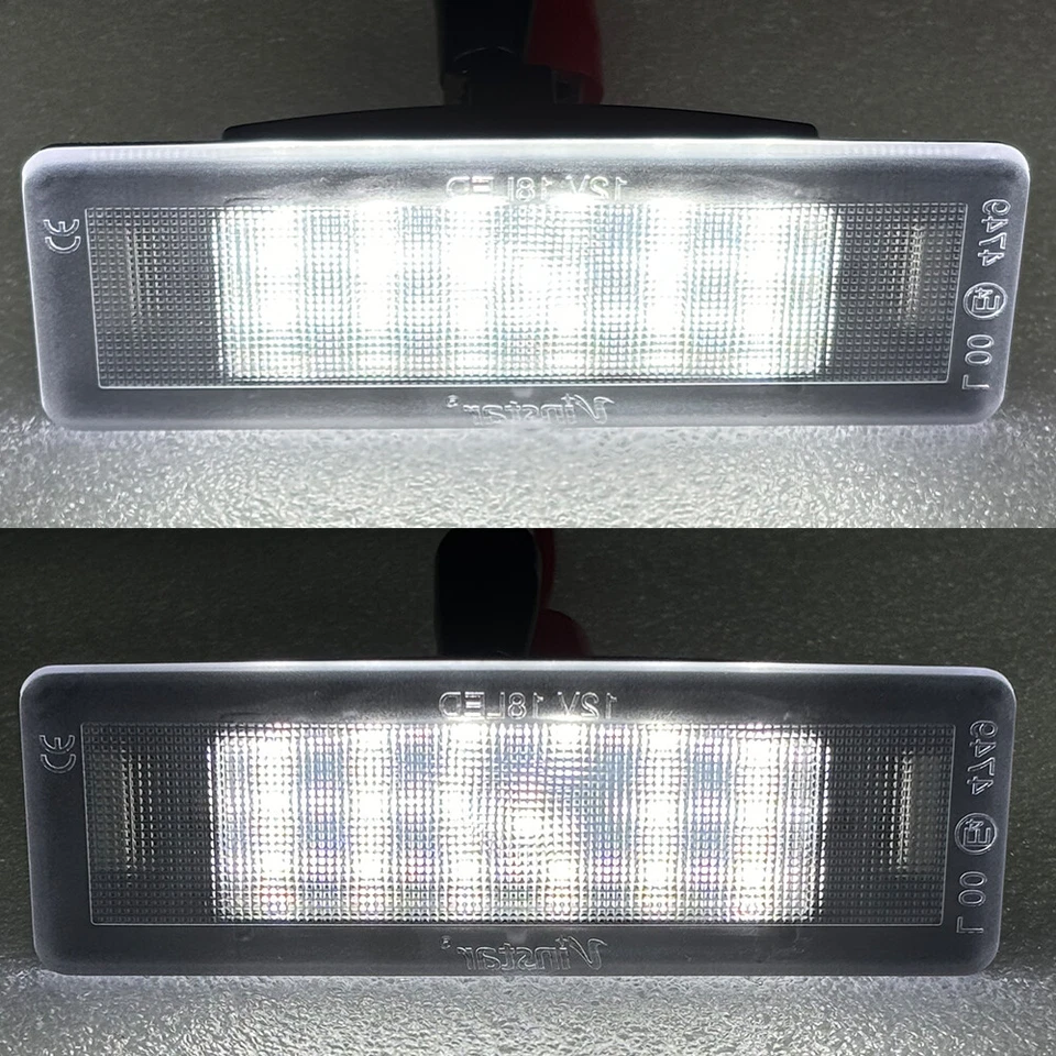 Lámpara de luces de matrícula para Kia Sportage Optima Hyundai Sonata Tucson 6000 k Foto 2 de 4