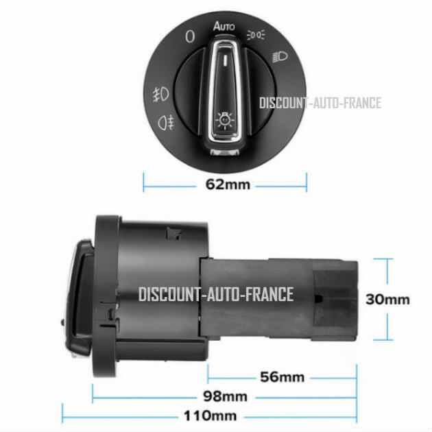 Commodo de phare pour réparer éclairage Sharan et Lupo - 3