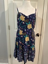Old Navy Dress Adjustable Straps Super Soft Size XL Floral Print