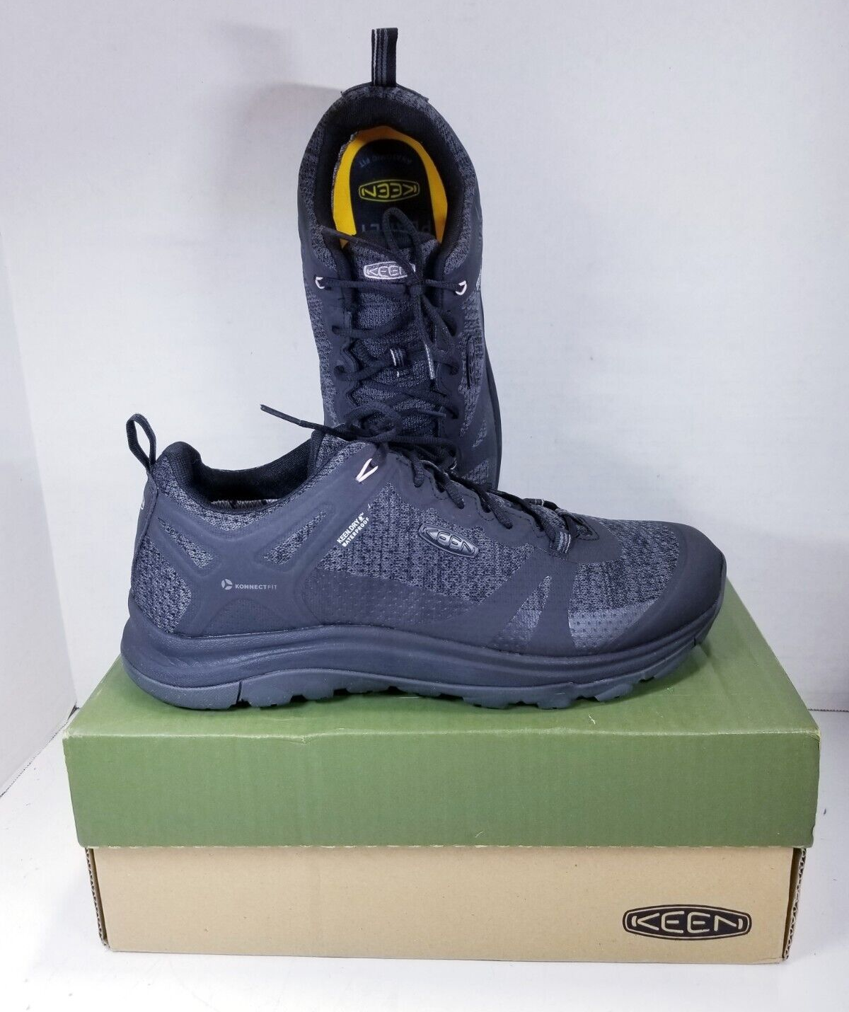 Keen Terradora II WP Nero Magnete 1022345 Taglia 11