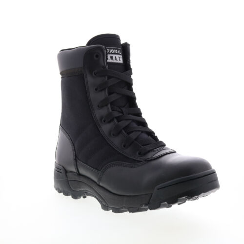 Original Swat Classic 9" Side-Zip EN 115231 Mens Black Tactical Boots - Picture 1 of 9