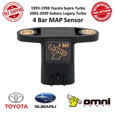 Omni Power MAP-SUP-4BAR 4 Bar Map Sensor Fits 05-09 Legacy & 93-98 Supra Turbo