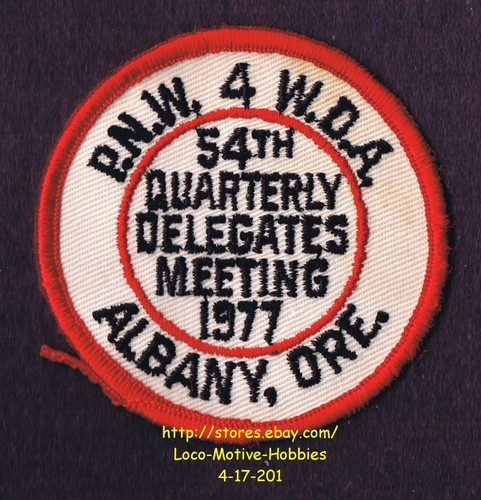 LMH Patch '77 PNW4WDA Pacific Northwest Four Wheel Drive DELEGATE MEETING Oregon