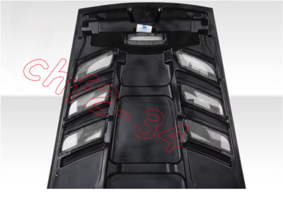 For Dodge Viper Real Carbon Fiber Front Hood Vented Bonnet Cover