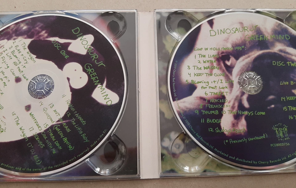 Dinosaur Jr.: Green Mind - 2 CD - Digipak - Cherry Red - J. Mascis - neuwertig - Bild 3 von 4