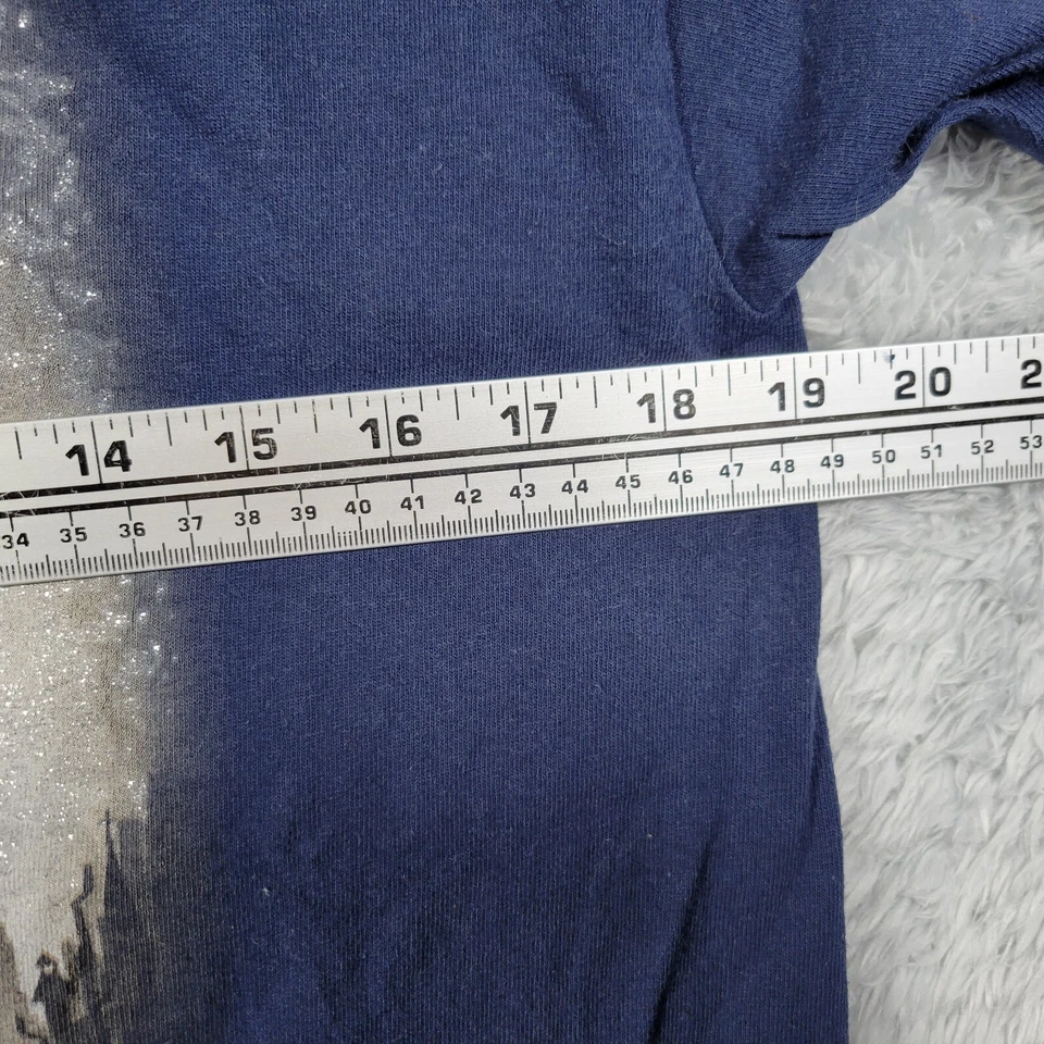 Disney Shirt Womens Medium Blue MARY POPPINS -New York Broadway- Mackintosh - Image 4 of 4