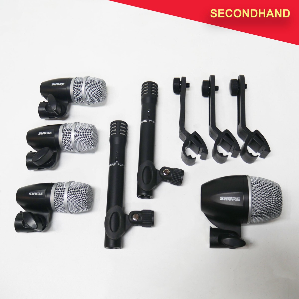 SHURE PGADrumkit6 マイクセット PGADRUMKIT6 - PG Alta Drum Microphone Kit 6 – The extended